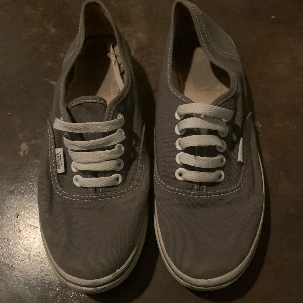Grey vans
